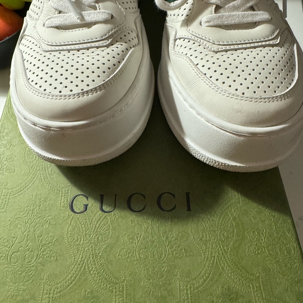 Gucci Sneaker With Web - Authentic - image 7